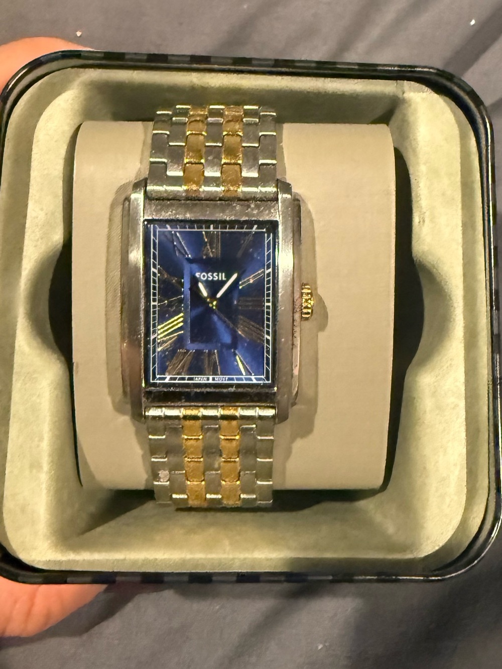Men’s FOSSIL Two Tone Watch 30mm